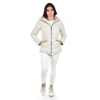 Foto 5 | Chamarra Doble Vista Roman Fashion /juvenil 7947 (rosa /crema) Rosa Claro