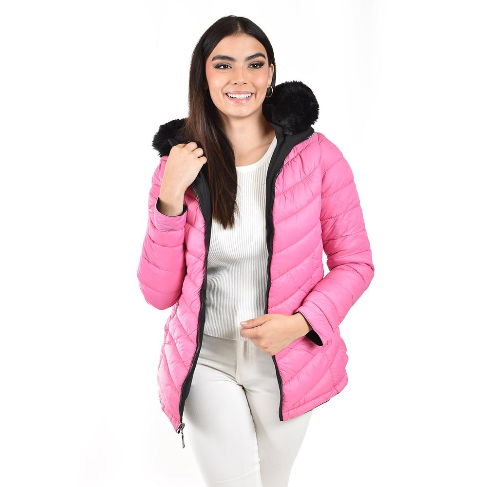 Foto 5 | Chamarra Doble Vista Roman Fashion /juvenil  7947 (negro /fiusha) Negro