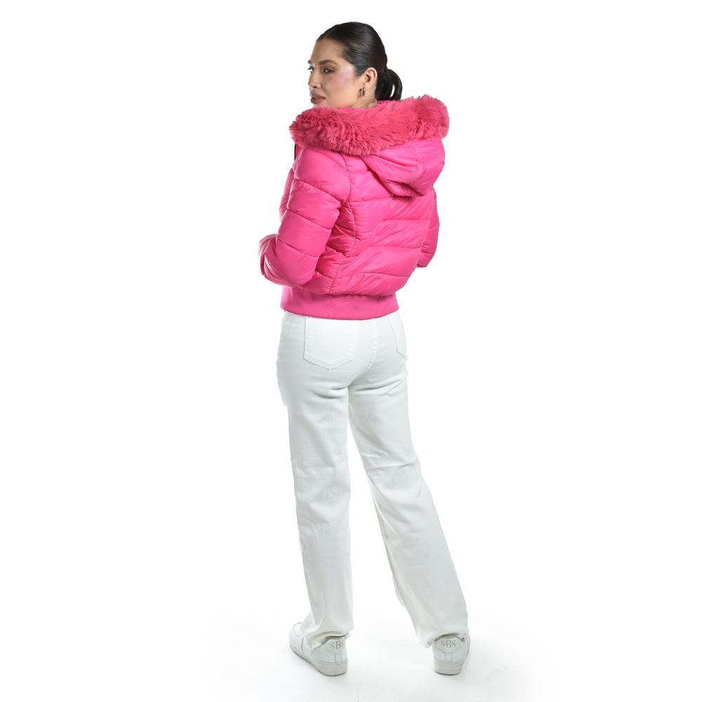 Foto 3 | Chamarra Con Capucha Desmontable Roman Fashion /juvenil  8026 (fiusha) Fucsia