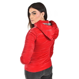 Foto 3 | Chamarra Doble Vista Con Capucha Roman Fashion /juvenil 7235 (rojo) Rojo