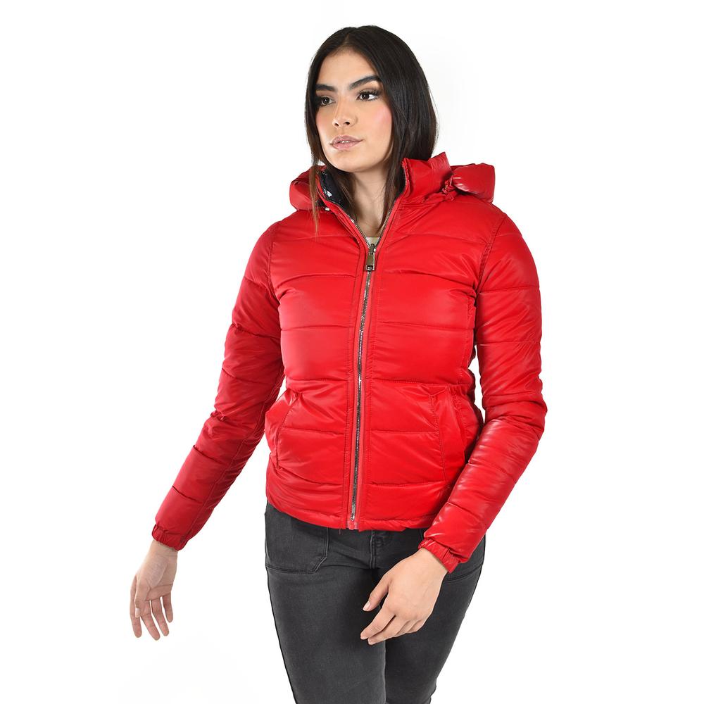 Foto 4 | Chamarra Doble Vista Con Capucha Roman Fashion /juvenil  7235 (rojo) Rojo