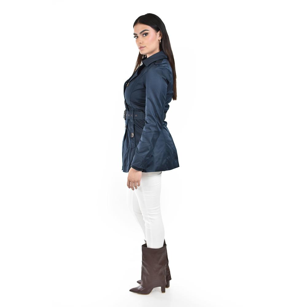 Foto 2 | Gabardina De Doble Botonadura Roman Fashion /juvenil  6749 (azul Marino) Azul Marino