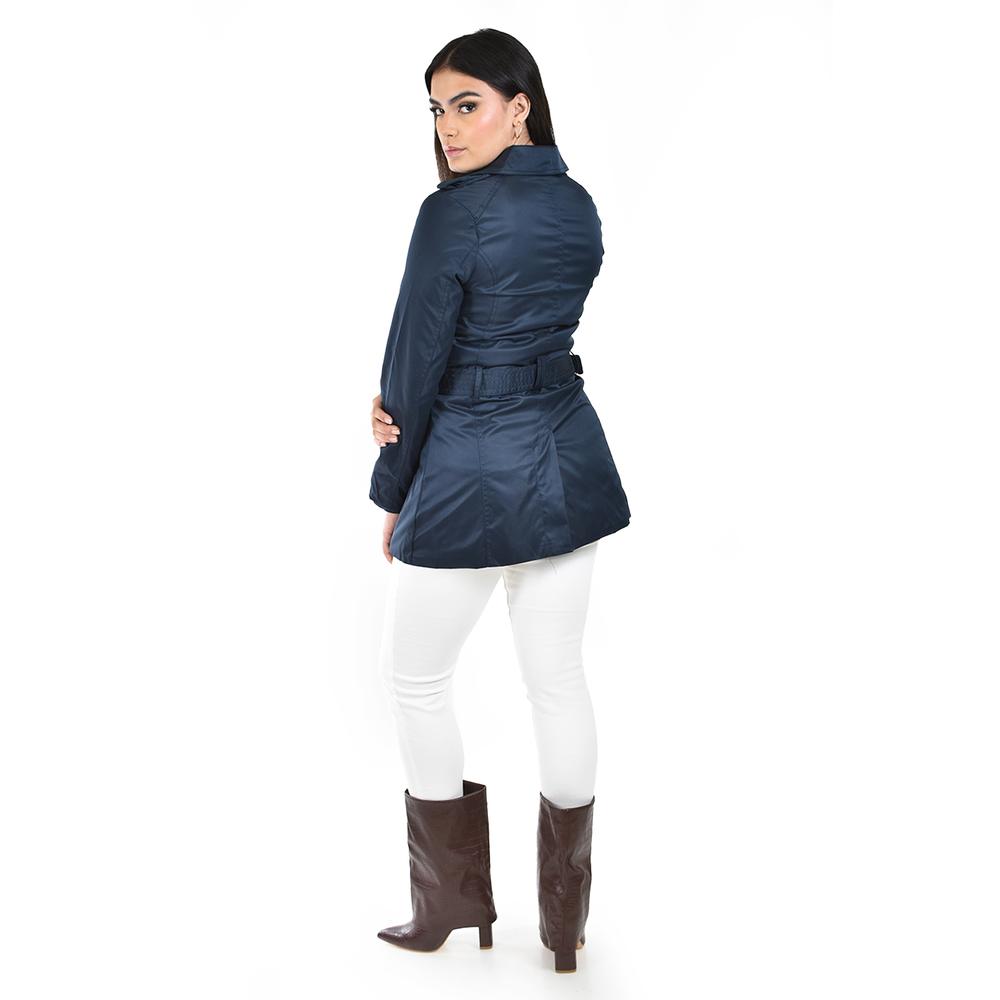 Foto 4 pulgar | Gabardina De Doble Botonadura Roman Fashion /juvenil  6749 (azul Marino) Azul Marino