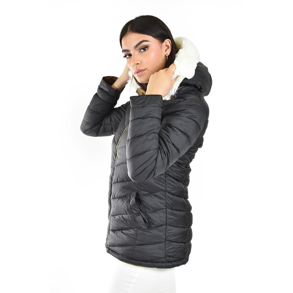 Foto 3 pulgar | Chamarra Doble Vista Roman Fashion /juvenil  7947 (cafe /negro) Cafe