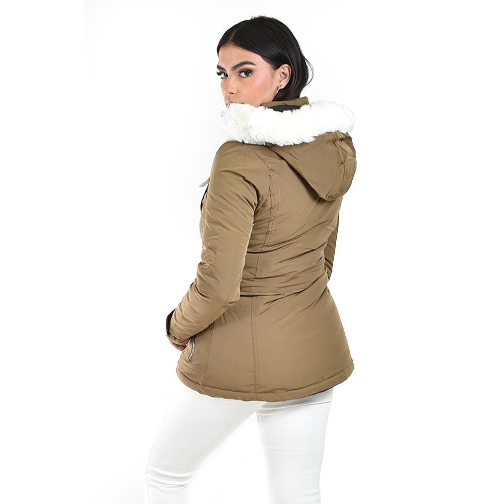 Foto 4 pulgar | Chamarra Doble Vista Roman Fashion /juvenil  7947 (cafe /negro) Cafe