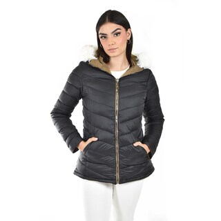 Foto 4 | Chamarra Doble Vista Roman Fashion /juvenil 7947 (cafe /negro) Cafe