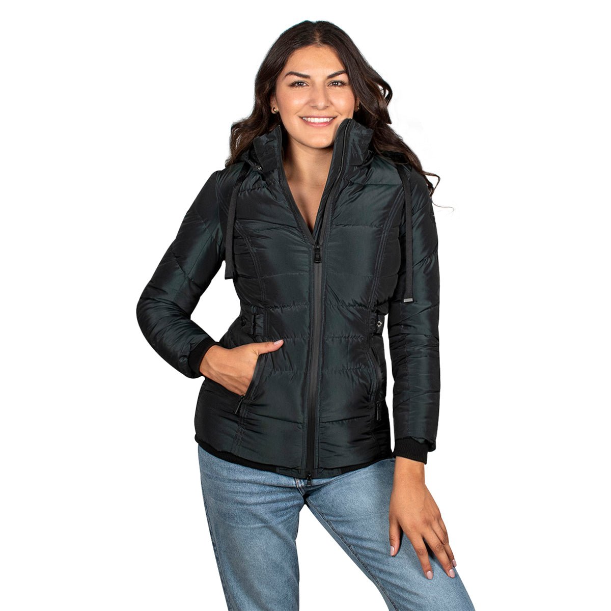 Foto 2 pulgar | Chamarra Greenlander Premium Con Capucha Desmontable Para Mujer