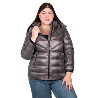 Foto 1 | Chamarra Greenlander Capitonada De Pluma Premium Para Mujer