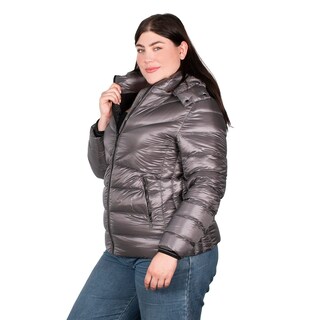 Foto 3 | Chamarra Greenlander Capitonada De Pluma Premium Para Mujer