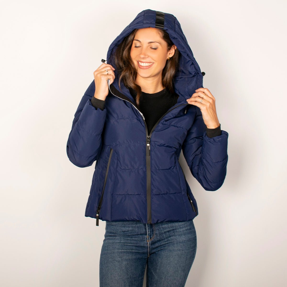 Foto 6 pulgar | Chamarra Greenlander Capitonada Con Gorro Para Mujer
