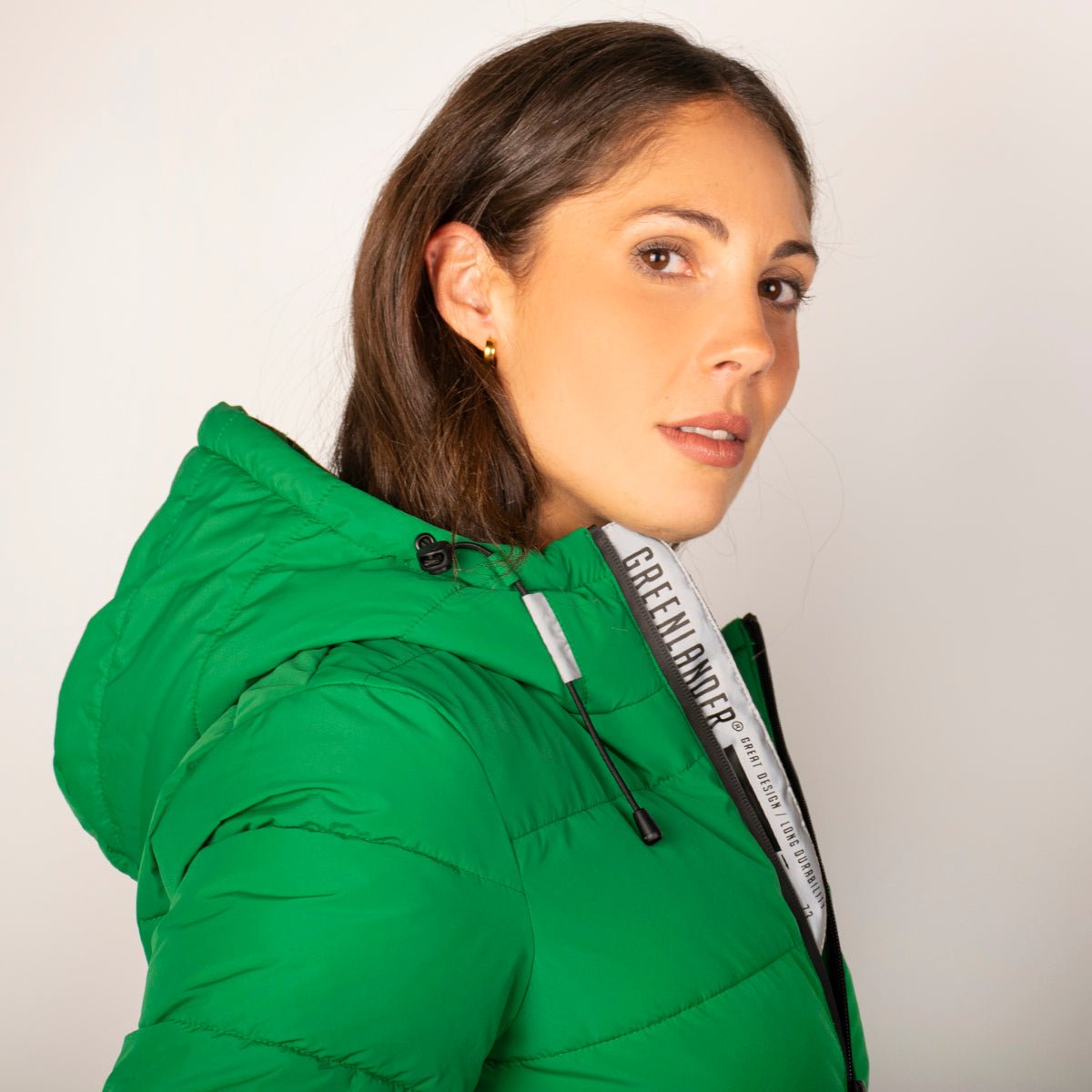 Foto 5 pulgar | Chamarra Greenlander Capitonada Con Gorro Para Mujer