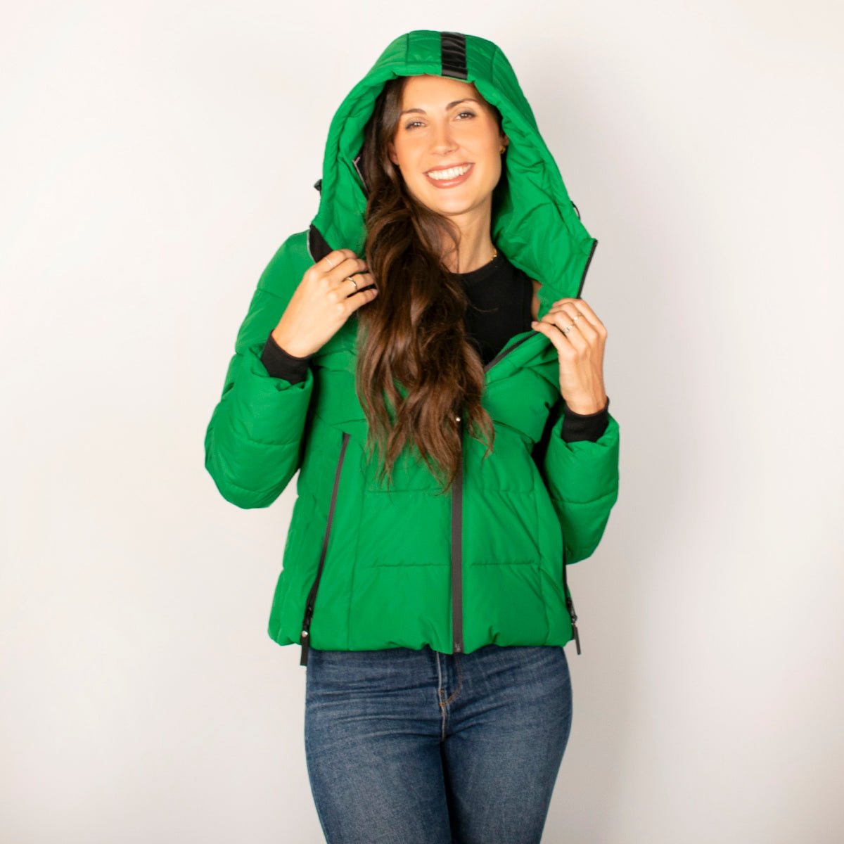 Foto 6 pulgar | Chamarra Greenlander Capitonada Con Gorro Para Mujer