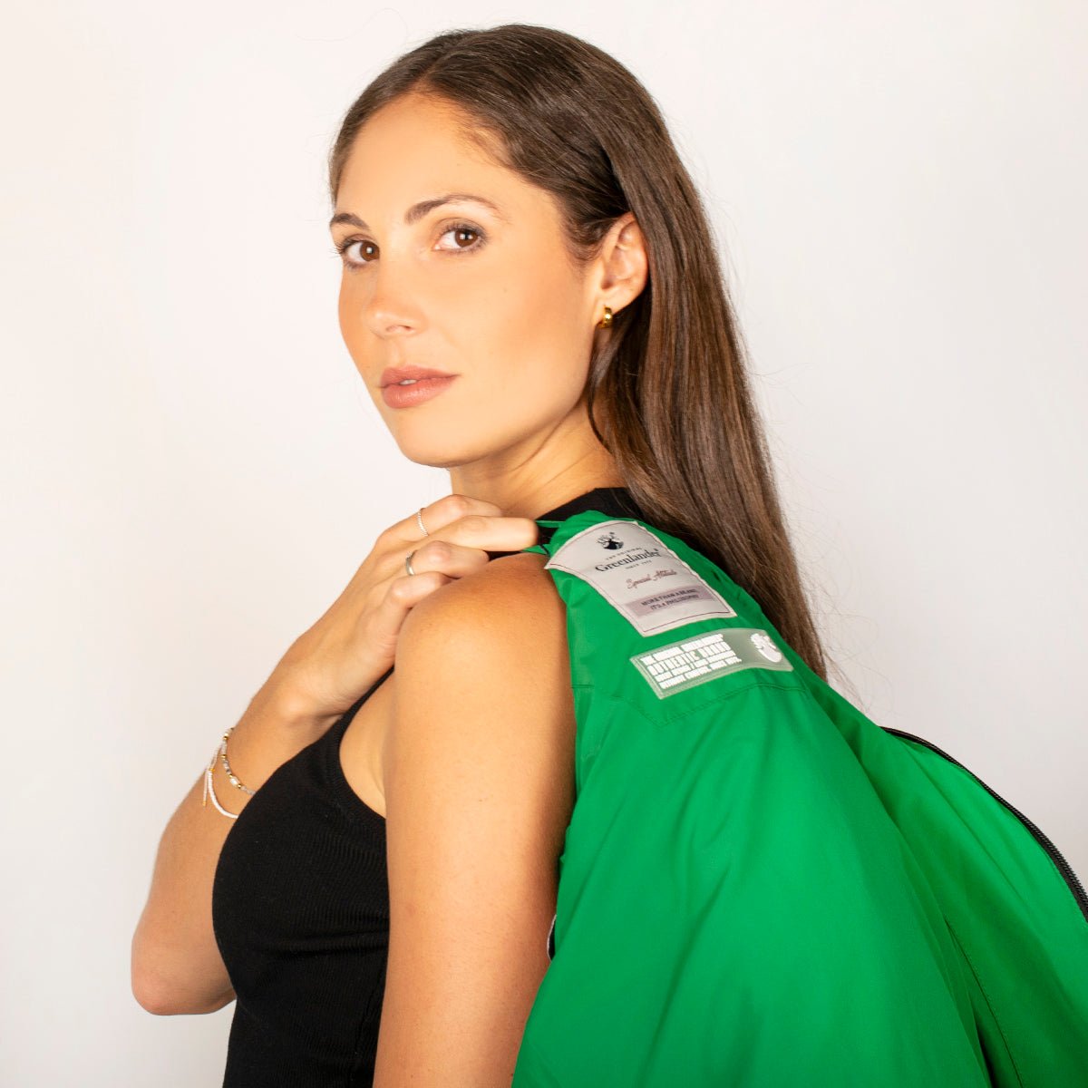 Foto 7 | Chamarra Greenlander Capitonada Con Gorro Para Mujer