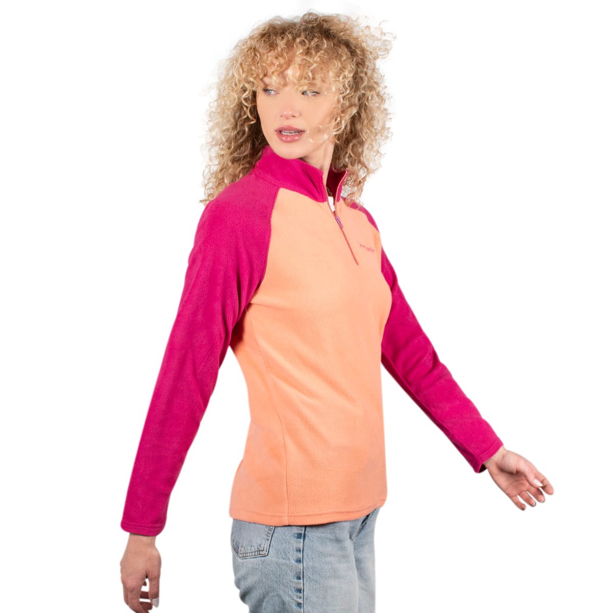 Foto 4 pulgar | Sudadera Greenlander Fleece Bicolor Para Mujer