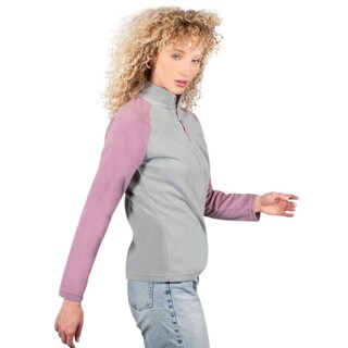 Foto 3 | Sudadera Greenlander Fleece Bicolor Para Mujer