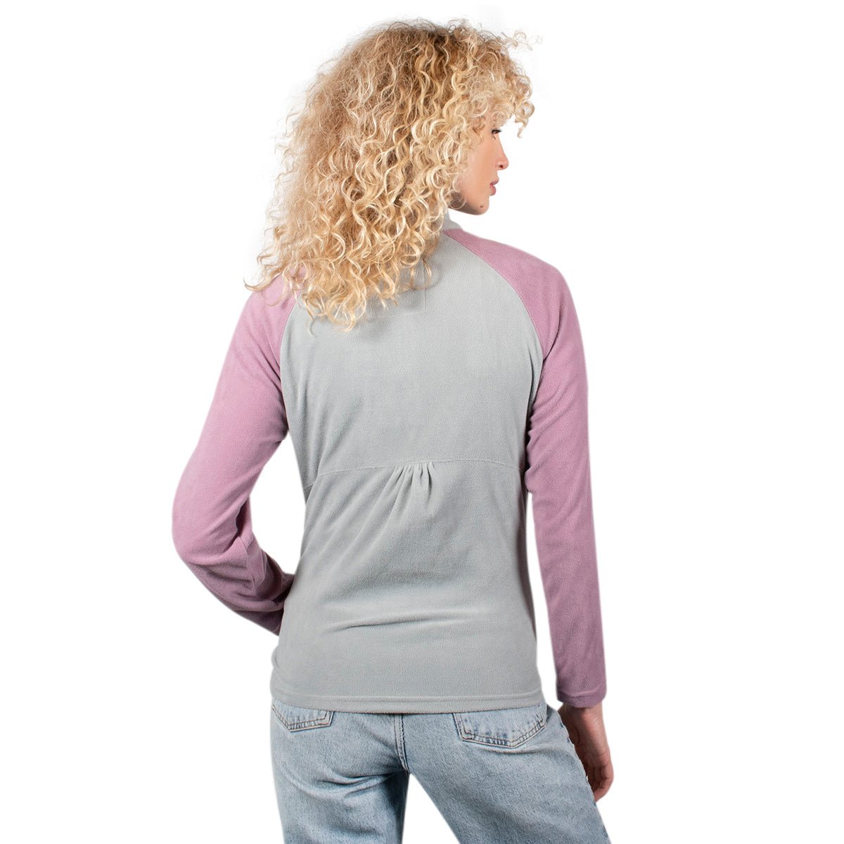 Foto 5 pulgar | Sudadera Greenlander Fleece Bicolor Para Mujer
