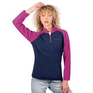 Foto 2 | Sudadera Greenlander Fleece Bicolor Para Mujer