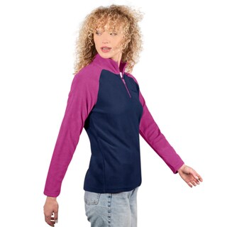 Foto 3 | Sudadera Greenlander Fleece Bicolor Para Mujer