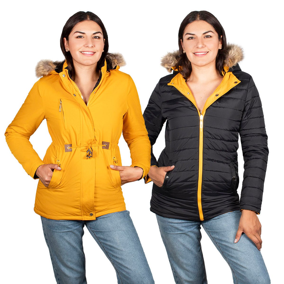Foto 5 pulgar | Chamarra Greenlander Doble Vista Con Capucha Para Mujer