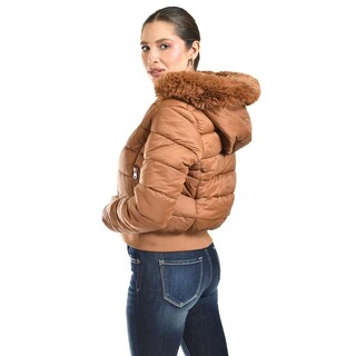 Foto 3 | Chamarra Con Capucha Desmontable Roman Fashion /juvenil 8026 (cafe) Cafe