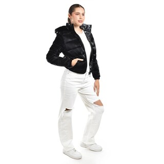 Foto 2 | Chamarra Acolchada Doble Vista Roman Fashion /juvenil 7580 (negro) Negro