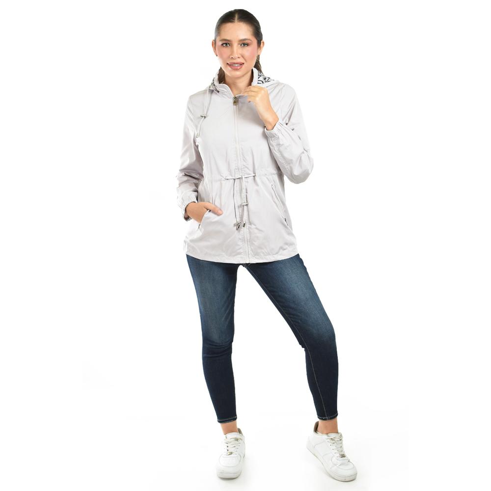 Foto 5 | Chamarra Ligera Con Capucha Desmontable Roman Fashion /tallas Extras  24609 (arena) Beige
