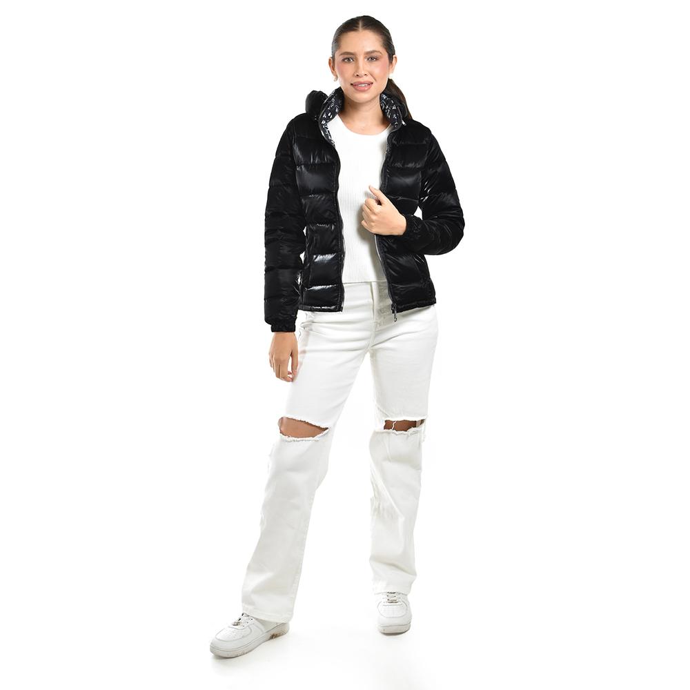 Foto 6 | Chamarra Doble Vista Con Capucha Roman Fashion /juvenil  7235 (negro) Negro