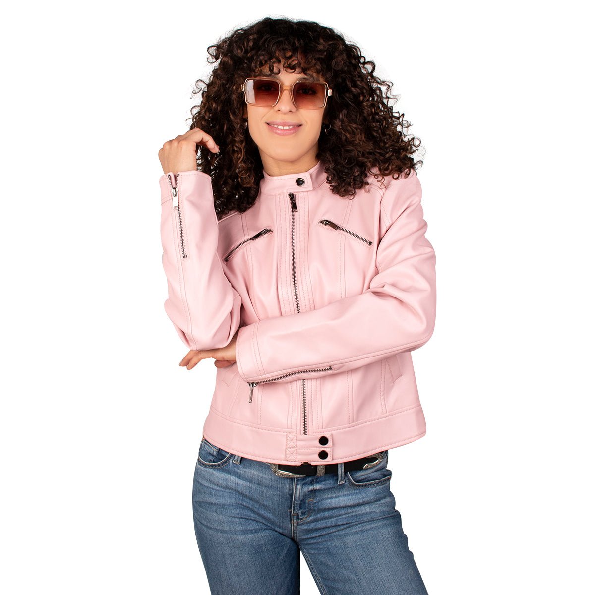 Foto 2 pulgar | Chamarra Vinipiel Premium Para Mujer Greenlander