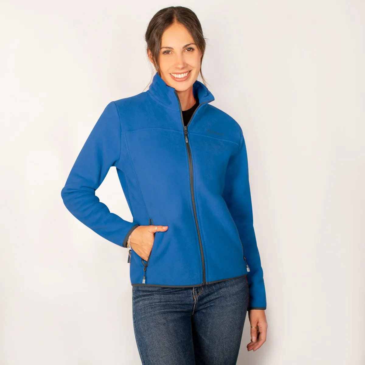 Foto 2 pulgar | Chamarra Greenlander Para Mujer Sudadera Fleece Con Gorro Polar