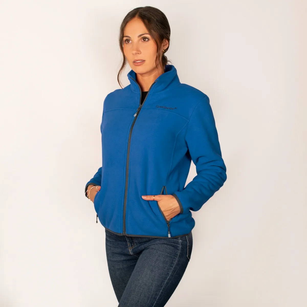 Foto 4 pulgar | Chamarra Greenlander Para Mujer Sudadera Fleece Con Gorro Polar