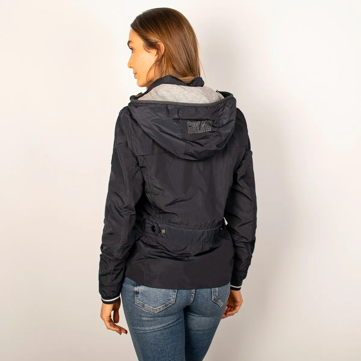Foto 6 pulgar | Chamarra Greenlander Impermeable Para Mujer Con Capucha Desmontable