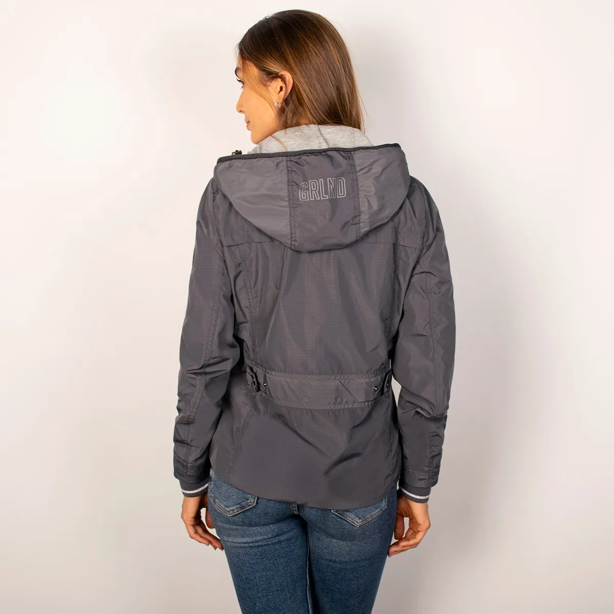 Foto 6 pulgar | Chamarra Greenlander Impermeable Para Mujer Con Capucha Desmontable