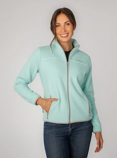 Foto 1 | Chamarra Greenlander Para Mujer Sudadera Fleece Con Gorro Polar