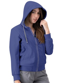 Foto 2 | Chamarra Boombre Mujer Premium Con Capucha Azul Roosevelt C371