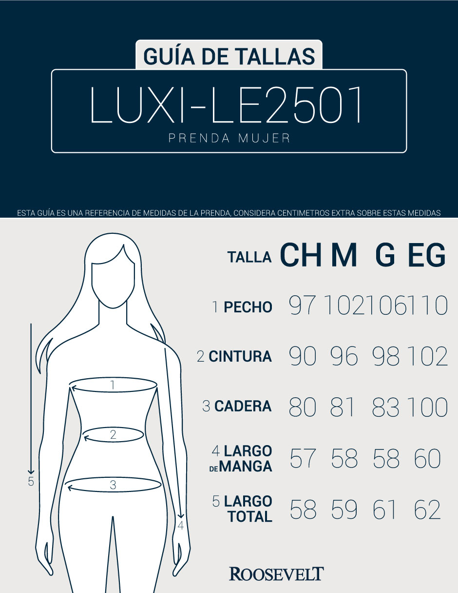 Foto 5 | Chamarra Boombre Mujer Premium Con Capucha Azul Roosevelt C371
