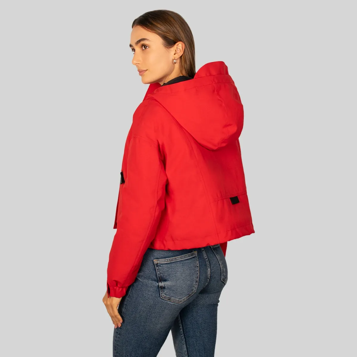 Foto 6 pulgar | Chamarra Greenlander Para Mujer Bomber Con Capucha Fija