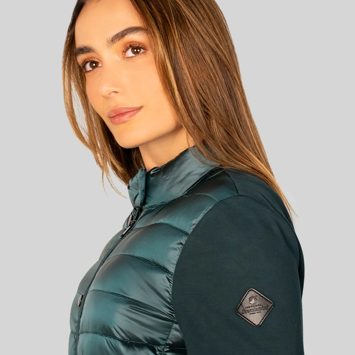 Foto 4 pulgar | Chamarra Greenlander Capitonada para Mujer
