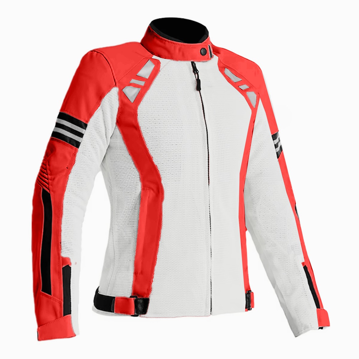 Foto 2 pulgar | Chamarra Moto Para Mujer  Impermeable  Con Protecciones Desmontables  Biker