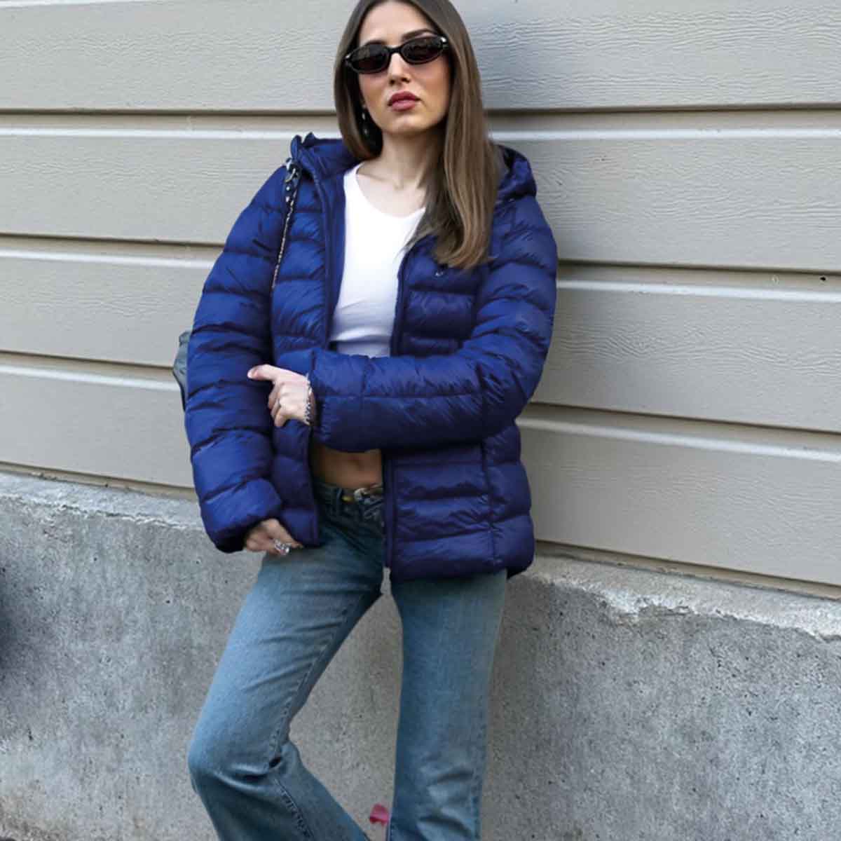 Foto 7 pulgar | Chamarra Acolchada Para Mujer Navy   Jiko Ai  101