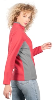 Foto 2 | Sudadera Mujer Greenlander Fleece Bicolor Ligero