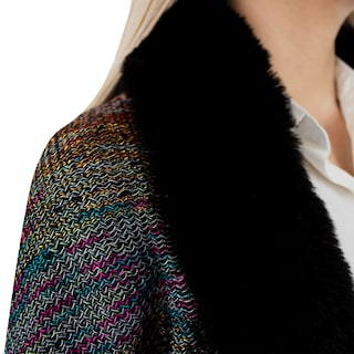 Foto 3 | Capa Poncho Tejida Vasarelli para Mujer