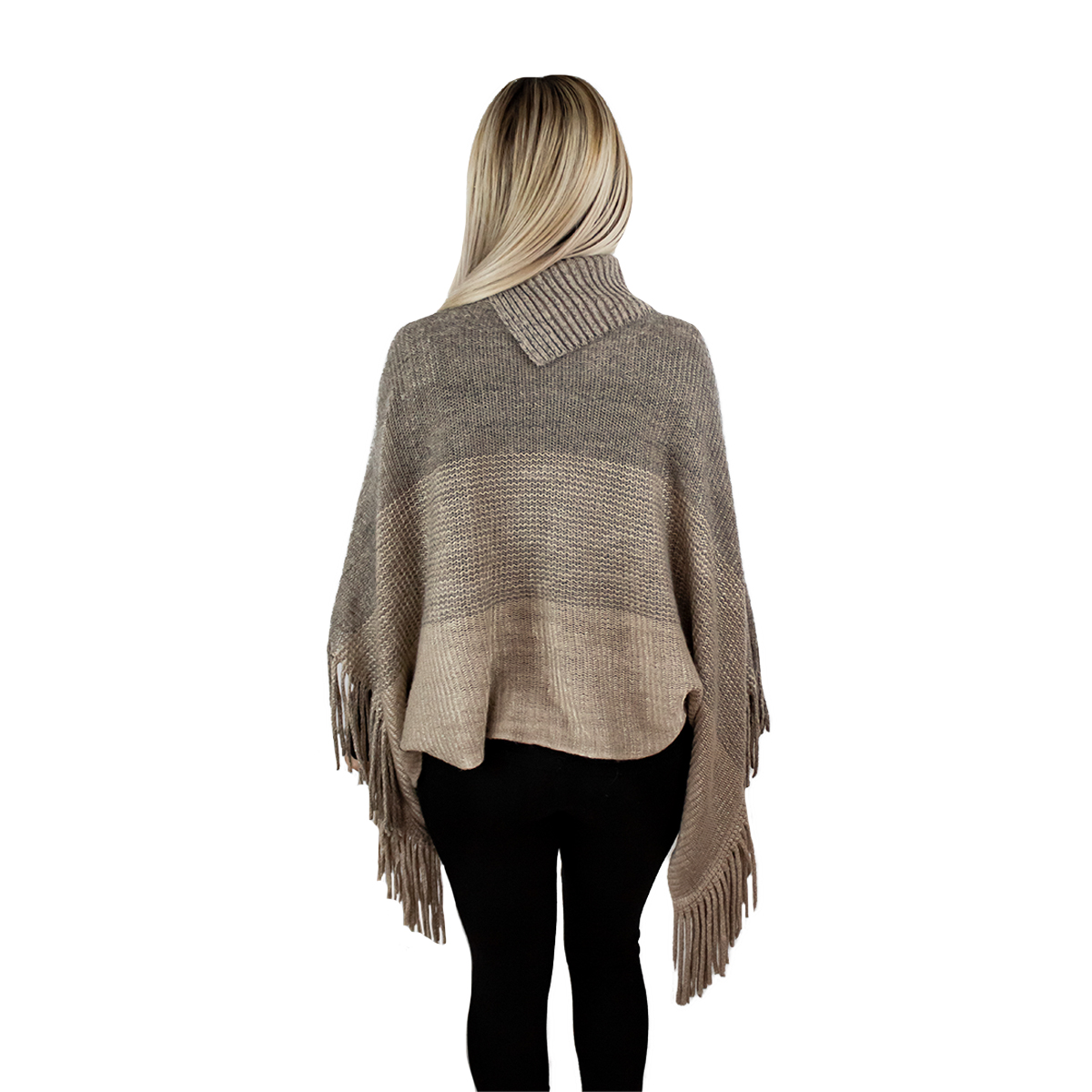 Foto 6 | Capa Poncho Tejida Vasarelli para Mujer