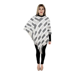 Foto 4 | Capa Poncho Tejida Para Mujer Marca Vasarelli
