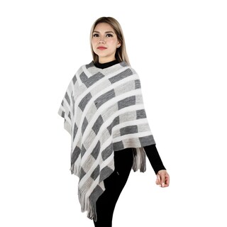 Foto 5 | Capa Poncho Tejida Para Mujer Marca Vasarelli