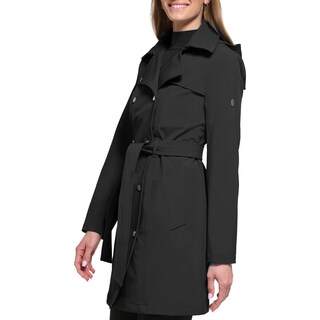 Foto 4 | Chaqueta Impermeable Calvin Klein con Cinturón Doble para Mujer - Venta Internacional
