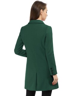Foto 5 | Abrigo Allegra K Verde para Mujer - Venta Internacional
