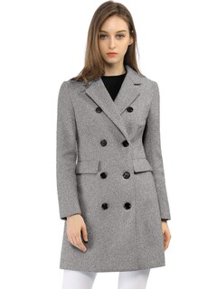 Foto 1 | AbrigoAllegra K con Solapa Gris - Venta Internacional
