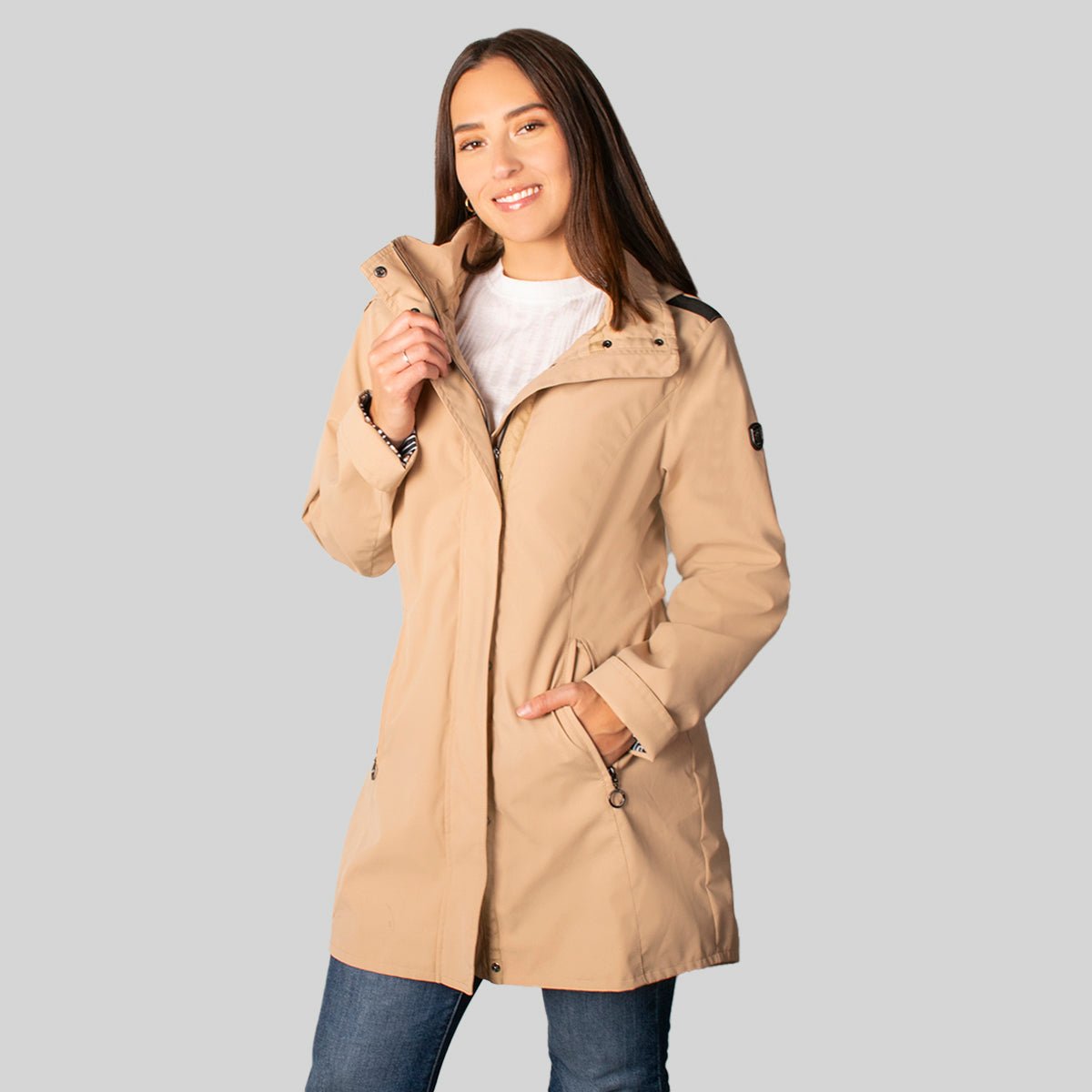 Foto 1 | Gabardina Greenlander para Mujer Softshell