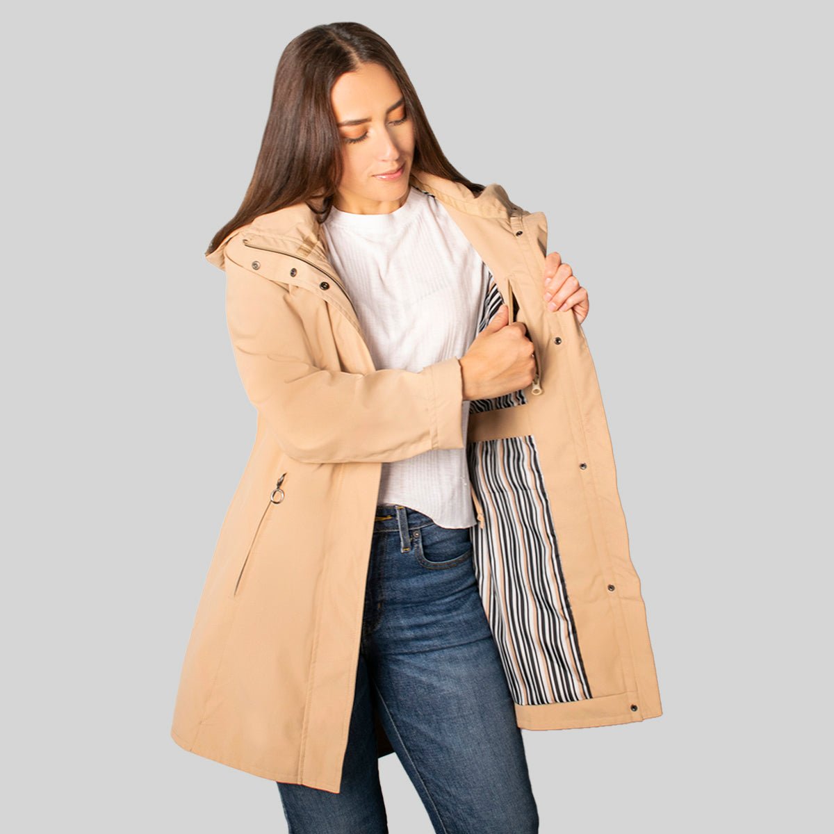 Foto 2 | Gabardina Greenlander para Mujer Softshell