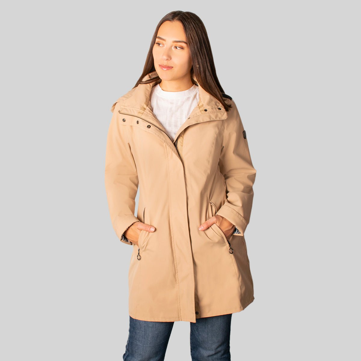 Foto 3 | Gabardina Greenlander para Mujer Softshell